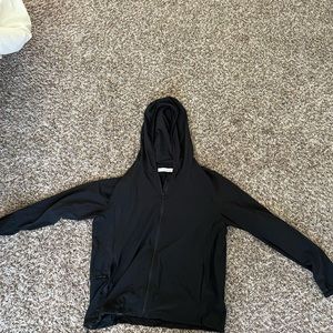 Out Door Voices Black Windbreaker size S